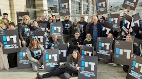 הפגנת יוקר המחיה ברמלה, צילום: דוברות ההסתדרות